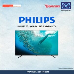 [RO] Philips 65 Inch 4K UHD Android TV