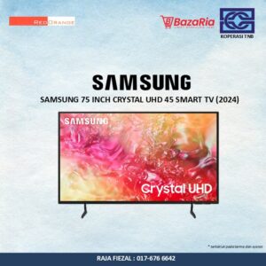 [RO] SAMSUNG 75 Inch CRYSTAL UHD 45 SMART TV (2024)