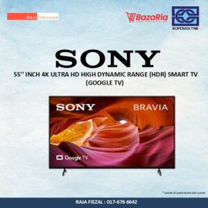 [RO] SONY 55'' Inch 4K Ultra HD High Dynamic Range (HDR) Smart Tv (Google TV)