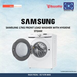 [RO] Samsung 17kg Front Load Washer with Hygiene Steam