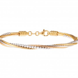 MALAYSIA DAY PROMOTION (RM15 Less Per/G) Oro Italia 916 Yellow Gold Bangle GB8132-TI