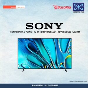 [RO] Sony Bravia 3 75 Inch TV 4K HDR Processor X1™ (Google TV) 2024