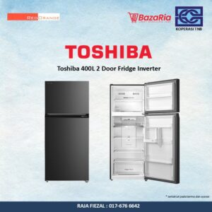[RO] Toshiba 400L 2 Door Fridge Inverter