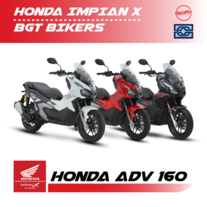 ADV 160 WHITE / RED / MATTE BLACK