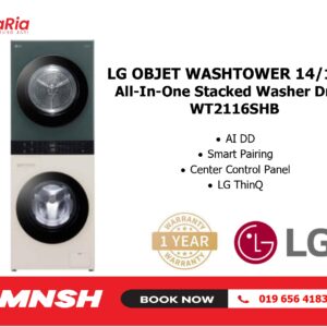 [MNSH] LG 14/10KG WASHTOWER ALL-IN-ONE STACKED WASHER DRYER #WT1410NHEG
