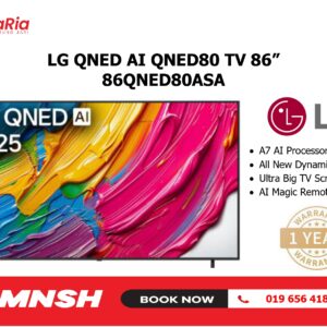 [MNSH] 86" LG EVO AI QNED80 TV #86QNED80ASA