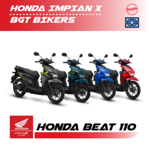HONDA BEAT 110 - COLOUR GREY / GREEN / BLUE / RED