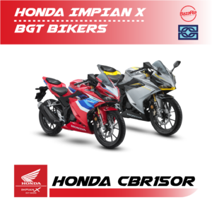 HONDA CBR150R - TRICOLOR / SILVER