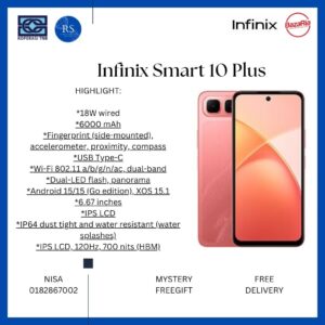 [RS] Infinix Smart 10 Plus/x6725C (8+128gb)
