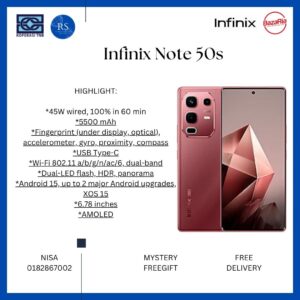 [RS] Infinix Note 50S 5G/x6870 (8+256gb)