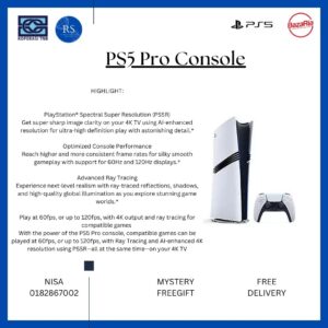 [RS] PS5 Pro Console/CFI-7022B01 (1tb)
