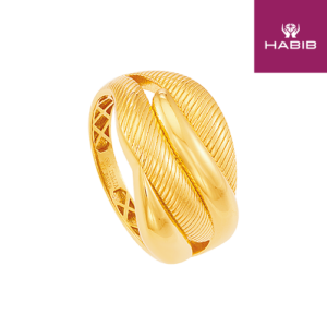 Oro Italia 916 Yellow Gold Ring - GR55120624