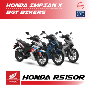 HONDA RS150R - COLOUR WHITE / BLUE / GREY