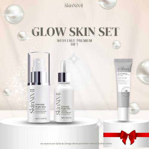 SkinNiX-II Glow Skin Set With Serum & Emulsion