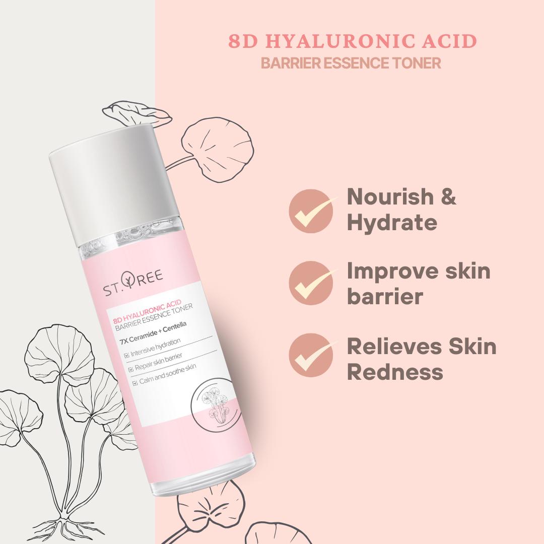 St.Tree 8D Hyaluronic Acid Barrier Essence Toner 80ml