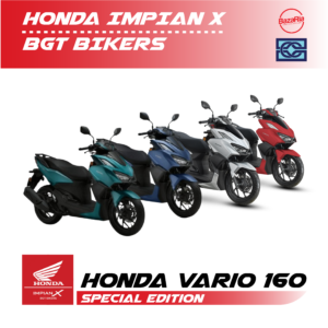 HONDA VARIO 160 SE - COLOUR MATT GREEN / MATT BLUE / SILVER / MATT RED