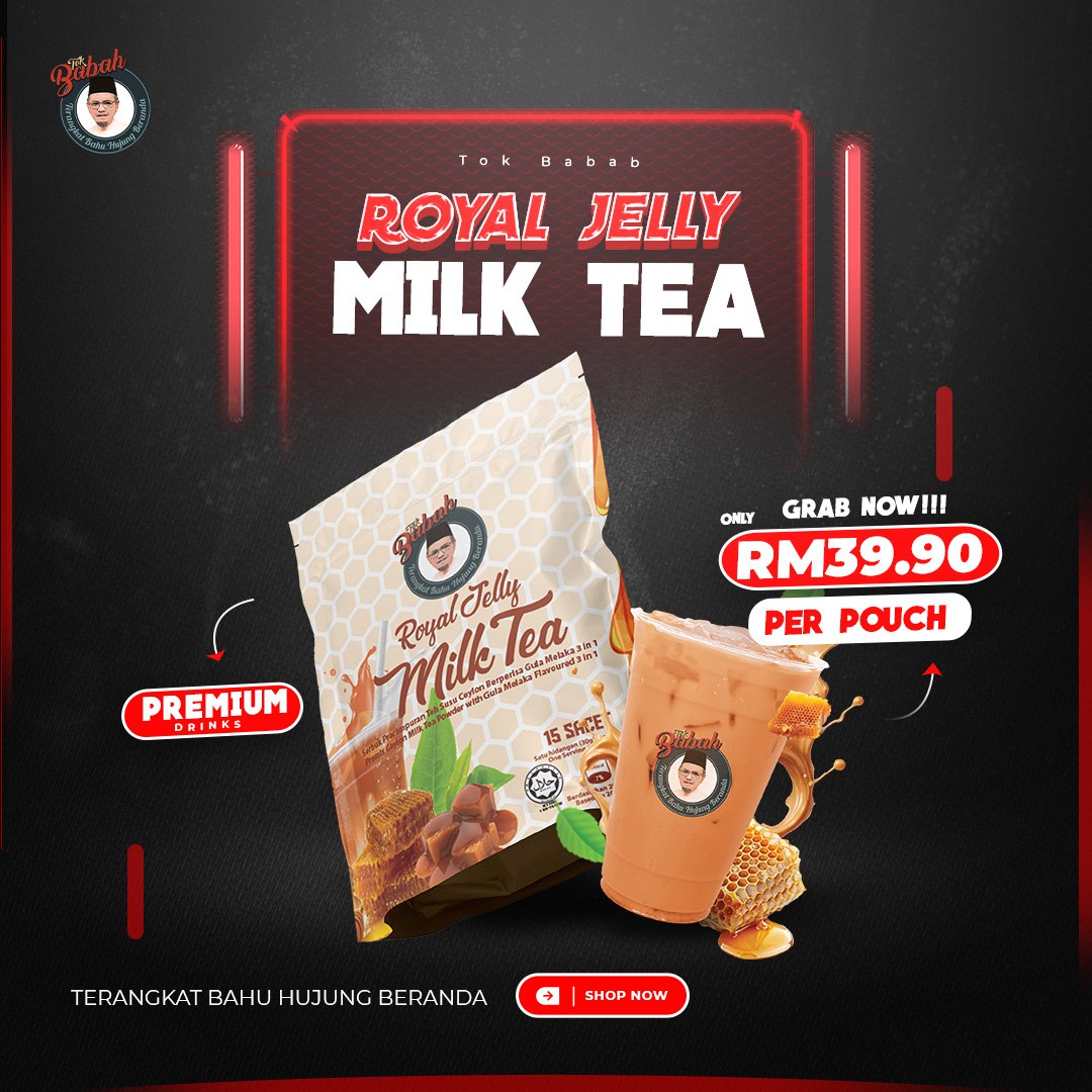 Royal Jelly Milk Tea - Image 3
