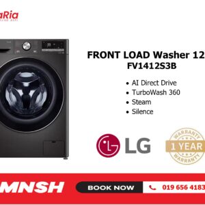 [MNSH] LG 12KG FRONT LOAD WASHER #FV1412S3B