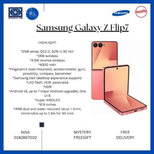 [RS] Samsung Galaxy Z Flip 7 5G/F766 (12+256gb) | (12+512gb)