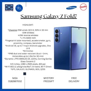 [RS] Samsung Galaxy Z Fold 7 5G/F966 (12+256gb) | (12+512gb)
