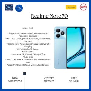 [RS] Realme Note 70 (6+128gb)