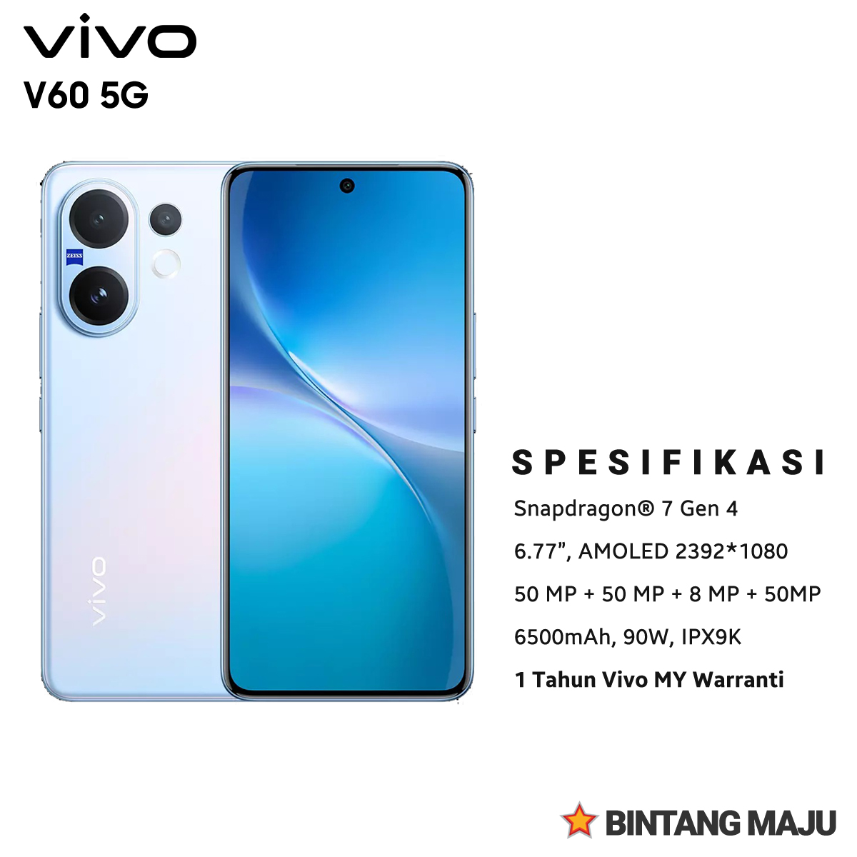 Vivo V60 5G 12GB+256GB/512GB - Image 4