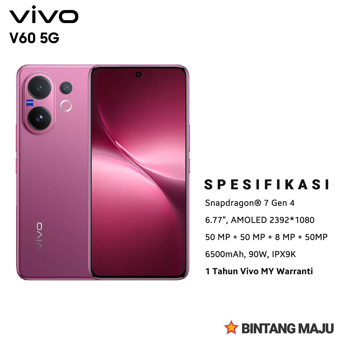 Vivo V60 5G 12GB+256GB/512GB - Image 3