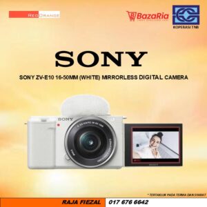 [RO] Sony ZV-E10 16-50mm (White) Mirrorless Digital Camera