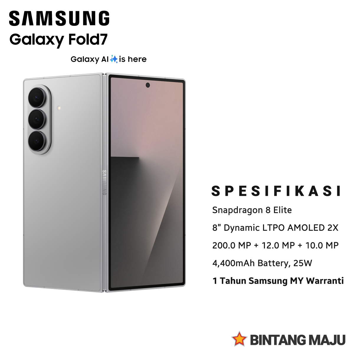Samsung Galaxy Z Fold7 12GB+256GB | 12GB+512GB | 1TB - Image 4