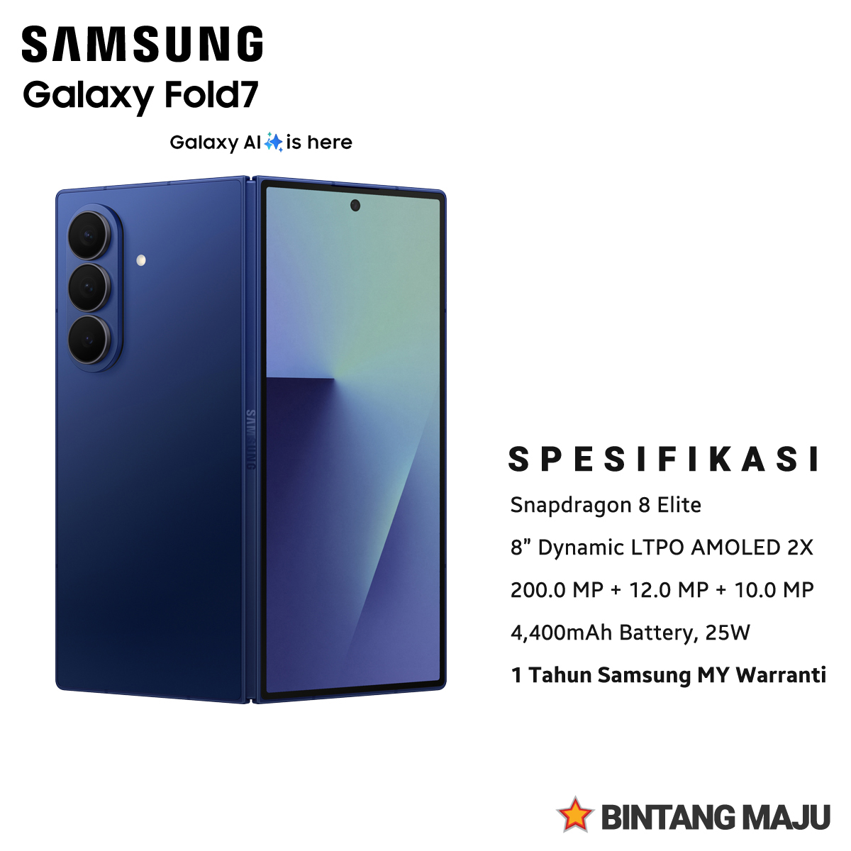 Samsung Galaxy Z Fold7 12GB+256GB | 12GB+512GB | 1TB - Image 3