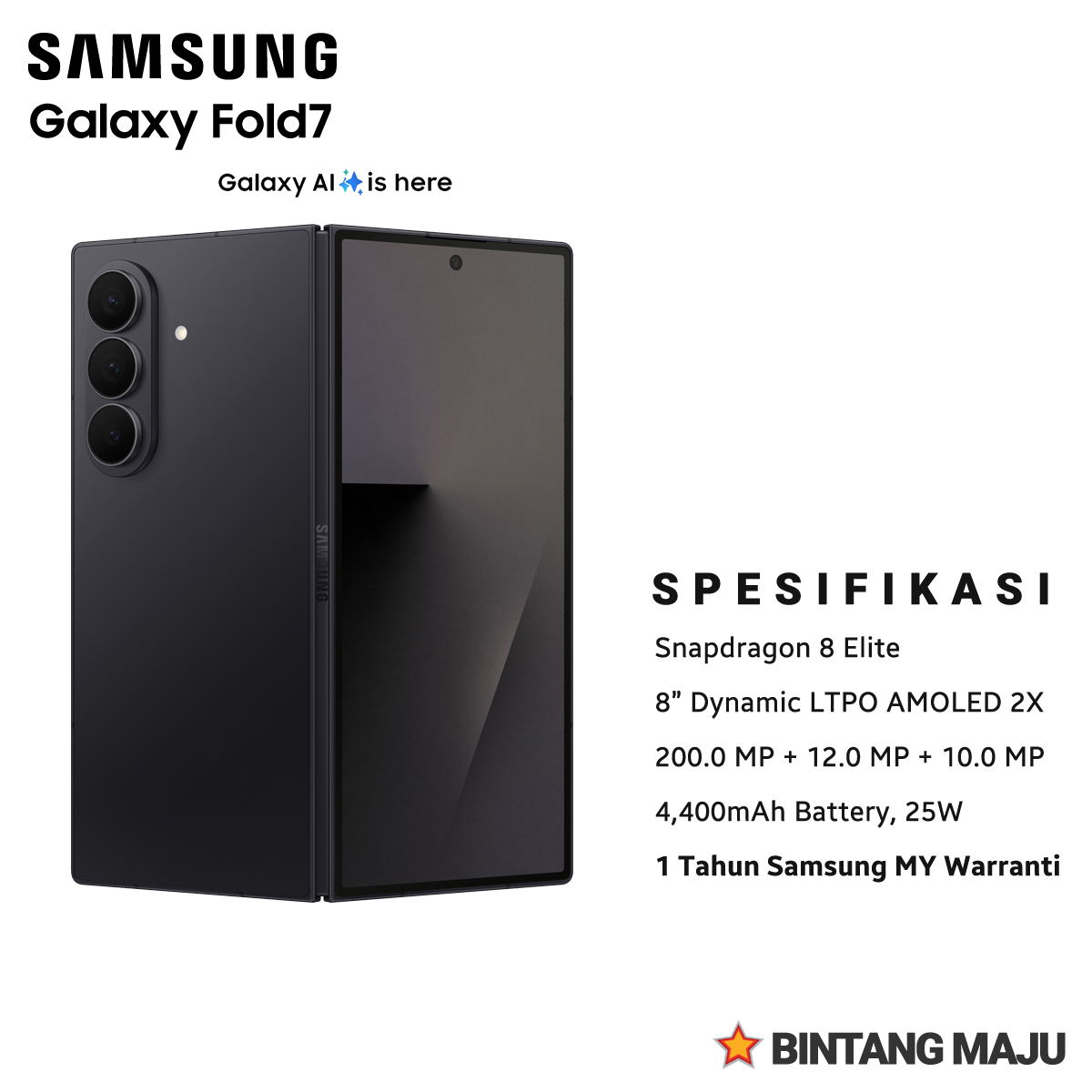 Samsung Galaxy Z Fold7 12GB+256GB | 12GB+512GB | 1TB - Image 2