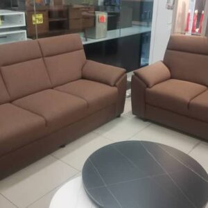 BRENDA 911-B 2+3 SEATER SOFA FABRIC BROWN/GREY COLOUR