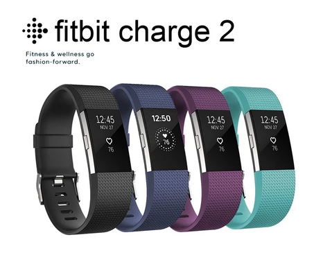 Fitbit Charge 2 Heart Rate Fitness Wristband Watch sport band