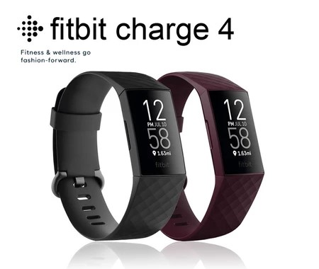 Fitbit Charge 4 FITNESS HEART RATE ACTIVE TRACKER GPS