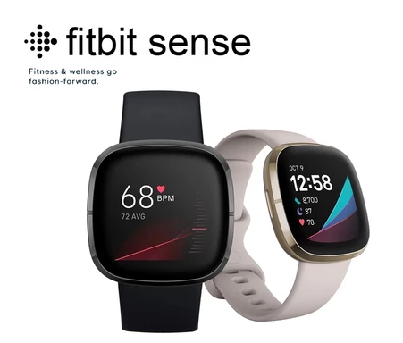 Fitbit Sense GPS Smartwatch Built-In AMOLED Display GPS