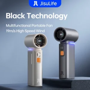 JisuLife 3 in 1 Fan Portable With Air Duster Function Mini Fan