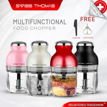 SwissThomas Capsule Food Chopper 900ML