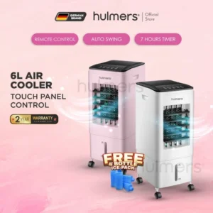 Hulmers Portable 6L Air Cooler with Remote Control
