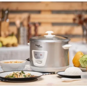 Russell Taylors Conventional Rice Cooker Steam Rack Included (1.8L) ERC-18