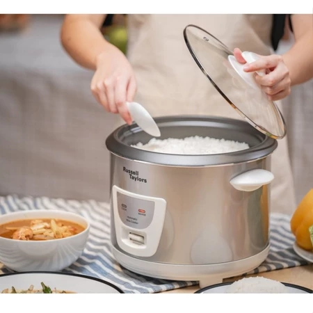 Russell Taylors Conventional Rice Cooker Steam Rack Included (1.8L) ERC-18 - Image 2