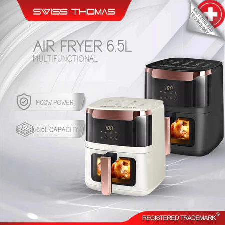Swiss Thomas Digital Air Fryer Big Capacity (6.5L)