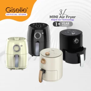 Giselle Air Fryer with Timer & Temperature Control