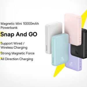 Power Bank Mini Magnetic Wireless Fast Charge With Auto-Wake
