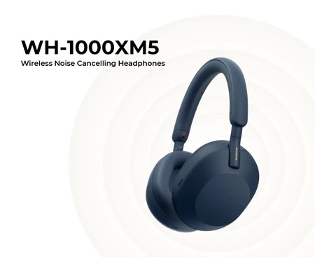 SONY WH-1000XM5 Wireless Bluetooth Noise Cancelling Headphone