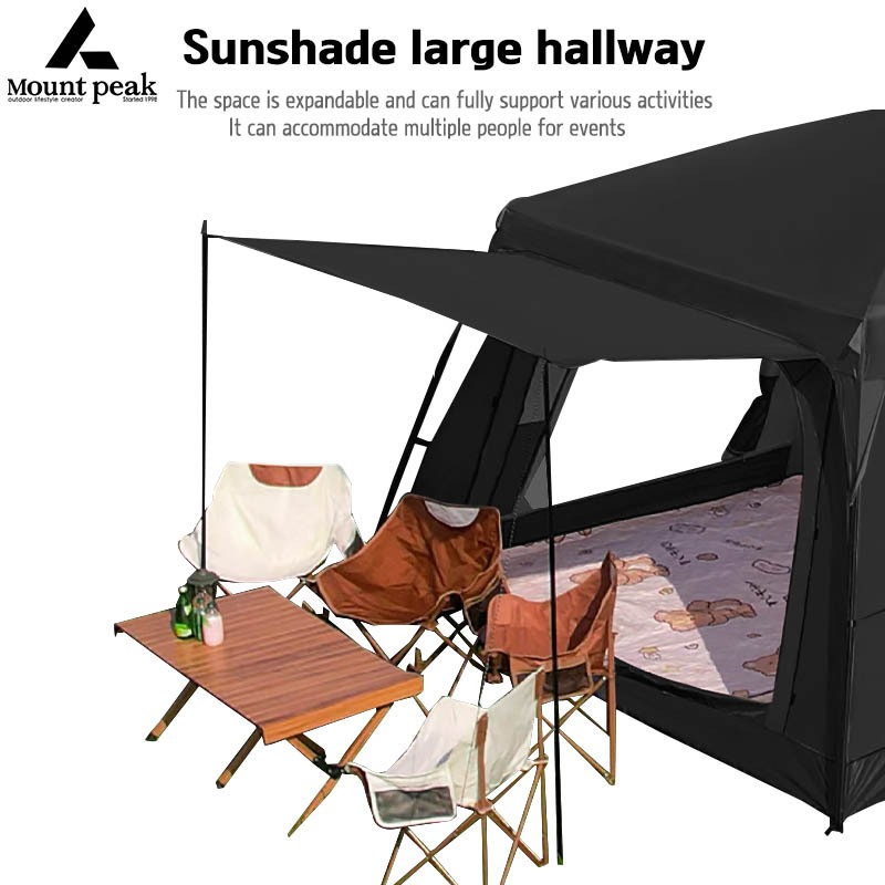 Mount peak Khemah camping tent besar - Image 2