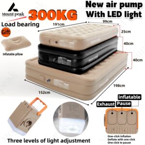 Air Mattress Thickened material 5 layers, no air leakage Mount peak