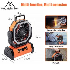MOUNTAINHIKER 2025 Upgraded Heavy Duty Remote Control Wireless 20000MAH
