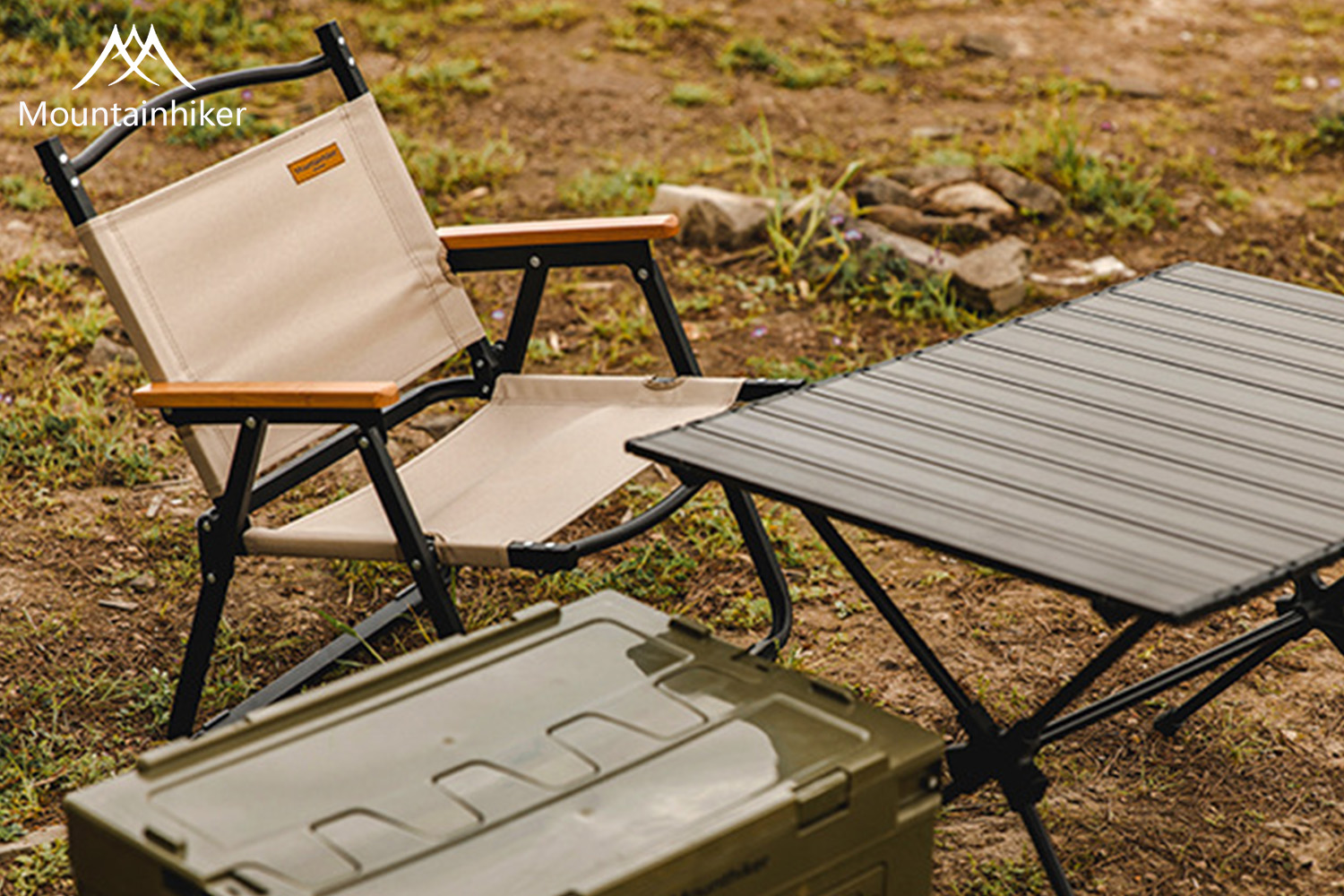MOUNTAINHIKER Kermit lightweight iron tube folding chair folding camping chair - Image 2