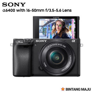 SONY A6400 + 16-50mm Power Zoom Lens Kit