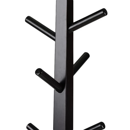 HomePro PLIM Cloth Rack Stand Wood TK-09 Black - Image 2